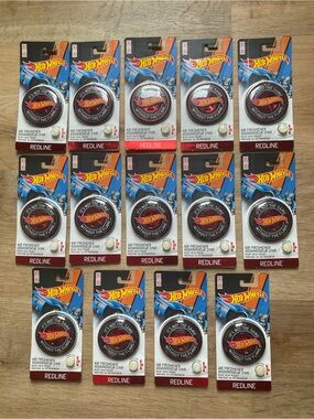 Hot Wheels Redline Rear View Mirror Air Freshener New Sealed Car LOT of 14